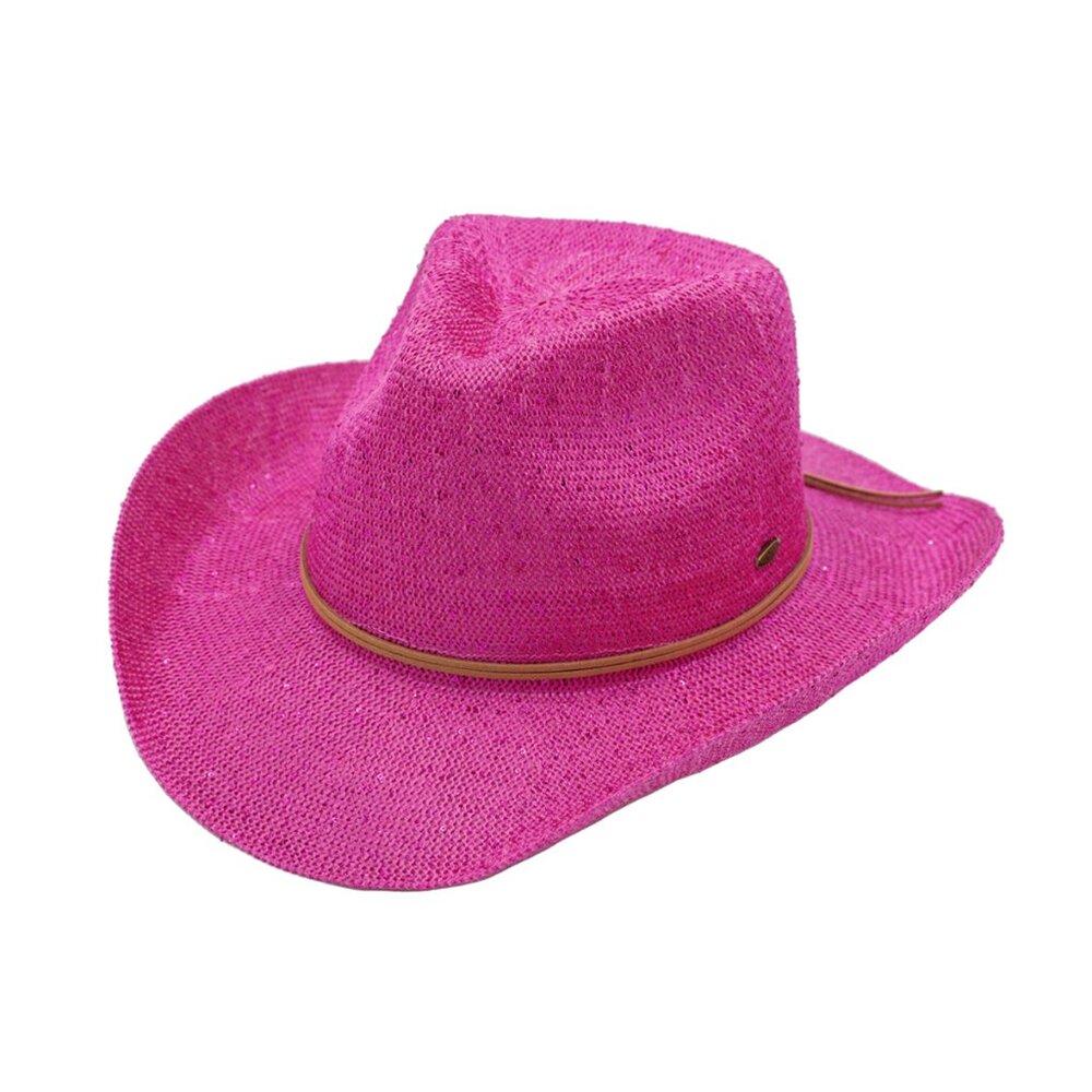 Pink Sparkle Cowgirl Hat | Country Concert Ready NEW 🎤